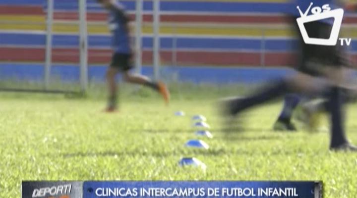 Clínicas Intercampus de futbol infantil en Nicaragua