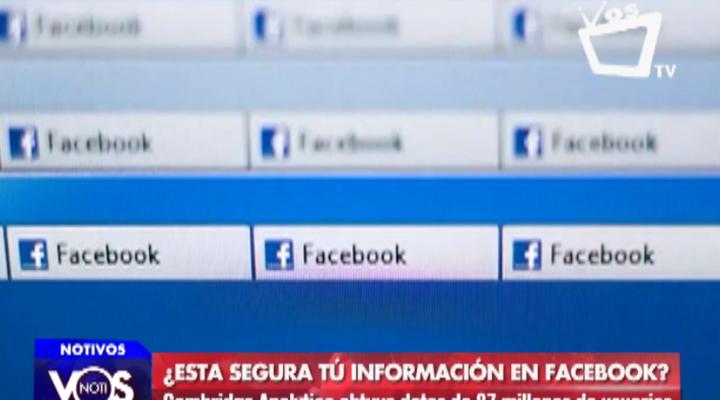 ¿Está segura nuestra información en Facebook?