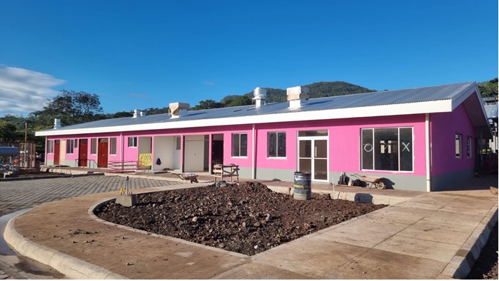 El centro hospitalario ya alcanza un 88 % de avance. FOTO/ Cortesía