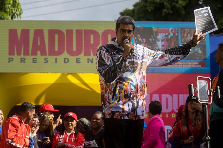 Fotografía de archivo del presidente de Venezuela y candidato reelección, Nicolás Maduro./ EFE