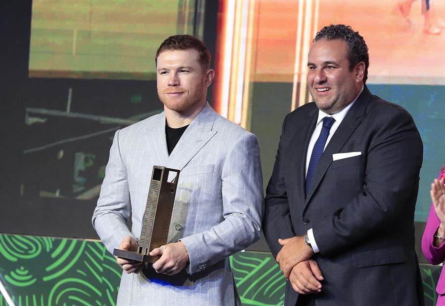 Imagen de archivo del boxeador mexicano Saúl "Canelo" Álvarez. /EFE