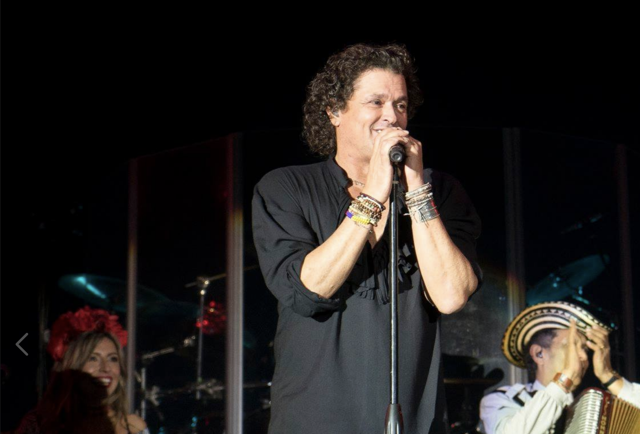 Carlos Vives, foto tomada de Facebook.