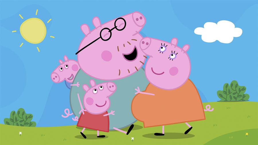 La cerdita más famosa de la televisión, Peppa Pig, tendrá pronto un nuevo hermanito o hermanita./ EFE