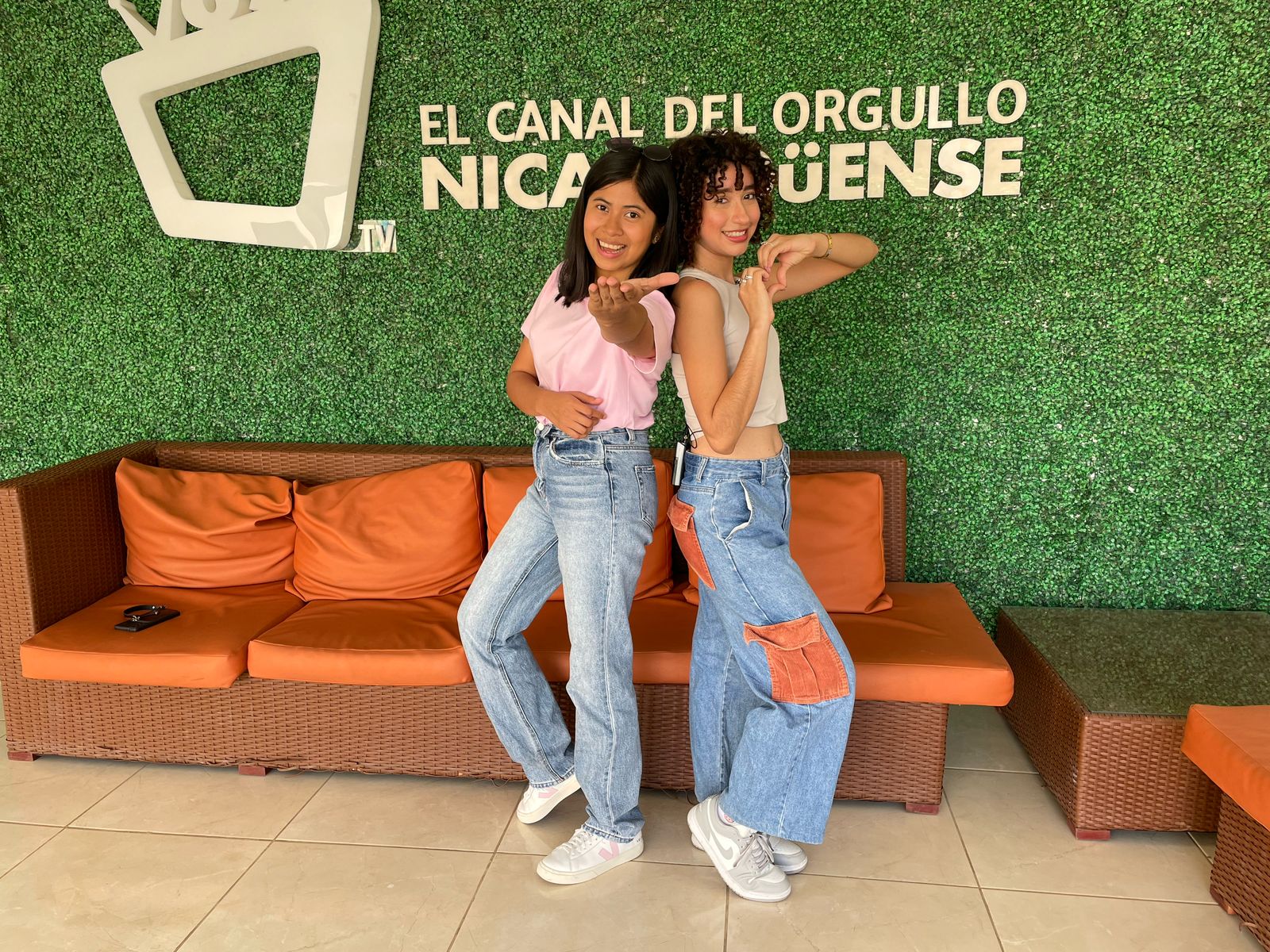 Karla González, preseleccionada para el casting de Vos TV junto a Crazy Kath. /Gloria Acosta