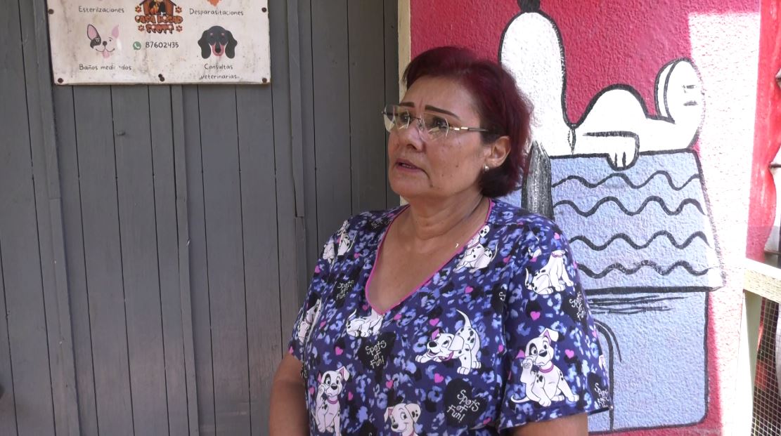 Vilma Real Mendoza, fundadora de la Casa Hogar. 