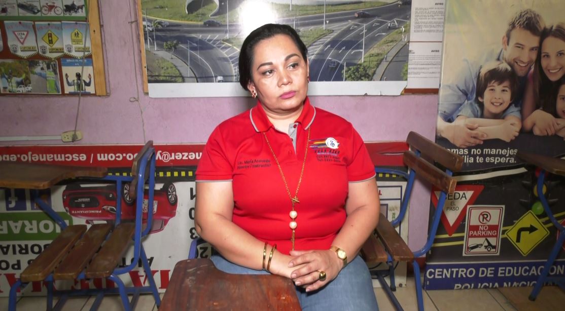 María Acevedo Flores, directora Escuela de Manejo Eben-Ezer.