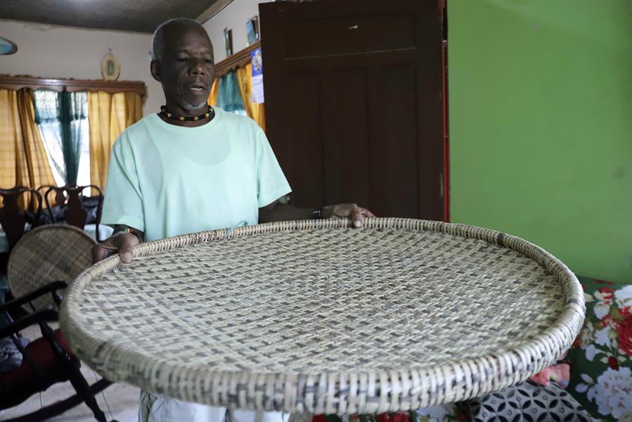 Un utensilio usado para la preparación del casabe, en Trujillo (Honduras)./ EFE